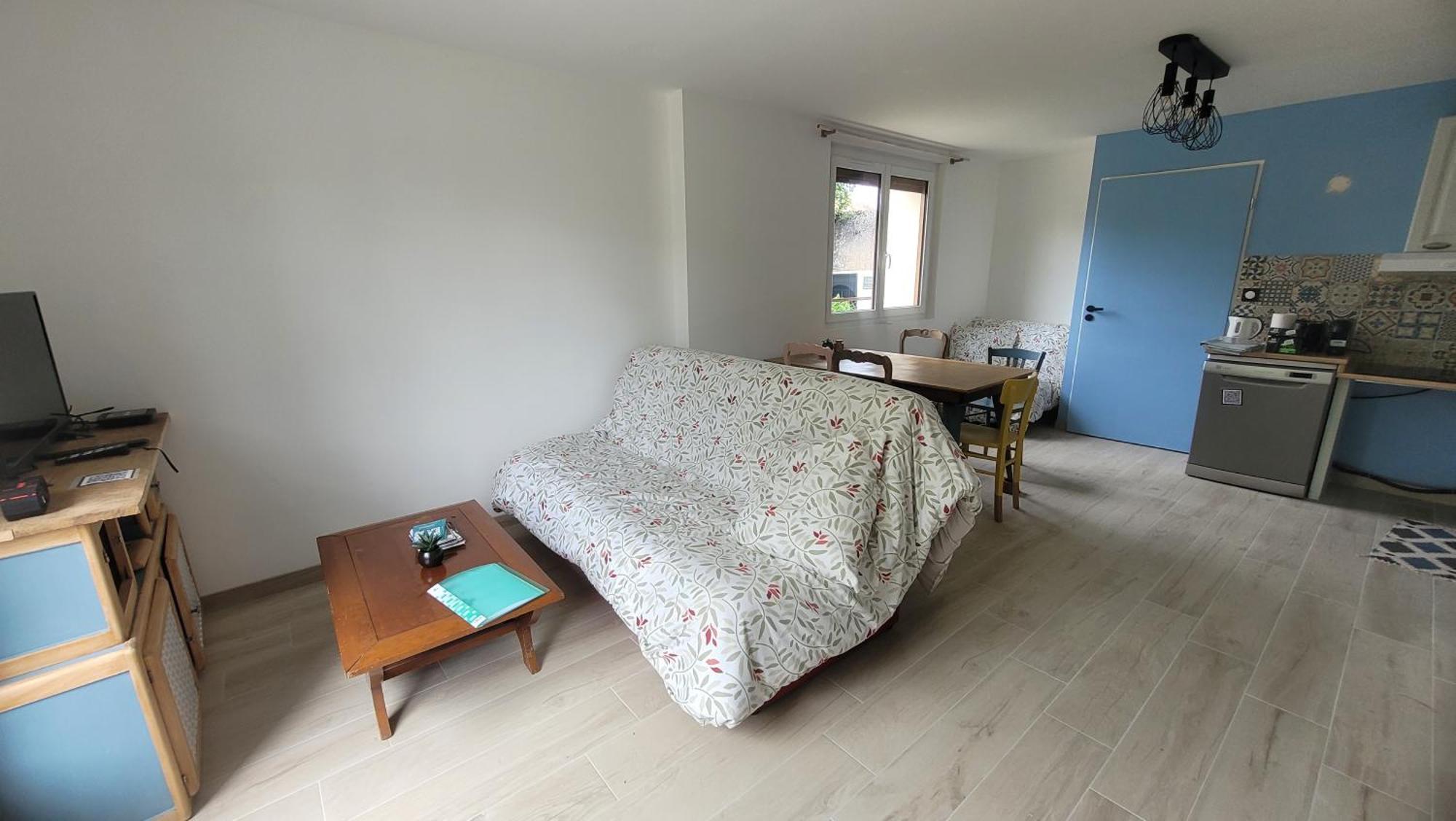 Le Truc En Plus, Accessibles Pmr, Appartement 45 M2 Mitoyen Dans Une Maison Avec Un Autre Appartement Guérard المظهر الخارجي الصورة